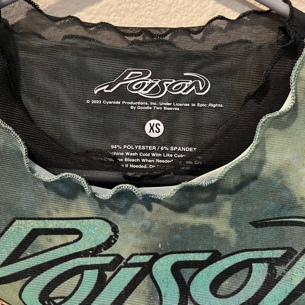 Mesh poison top - Picture 5 of 6